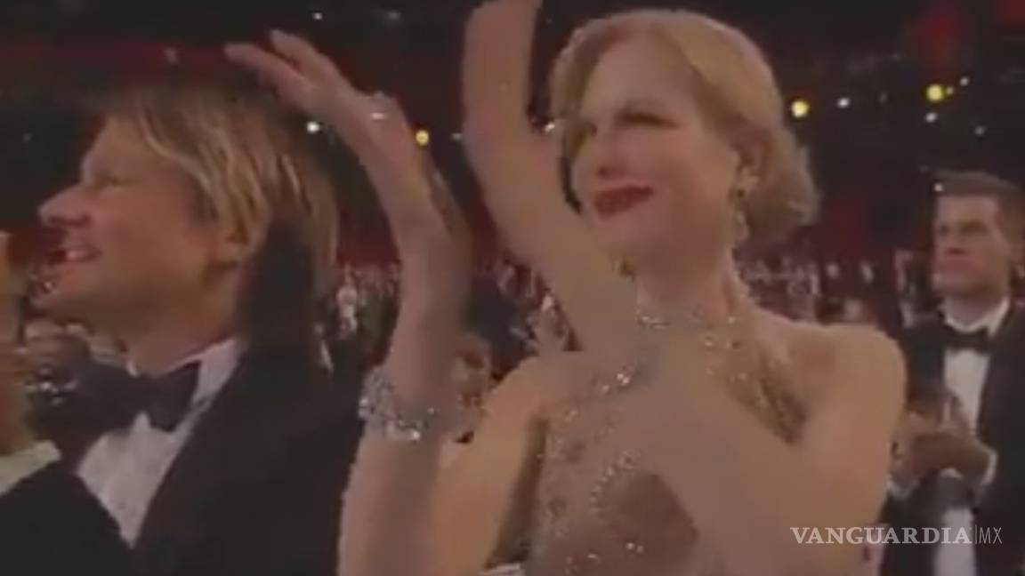 Critican a Nicole Kidman por su manera de aplaudir en los Oscar