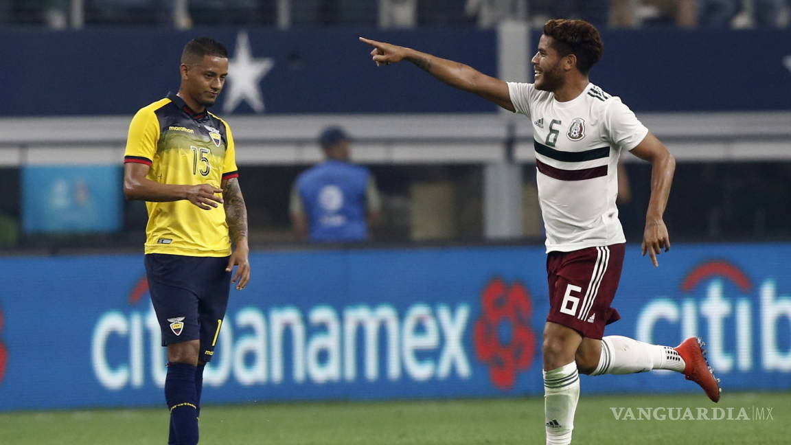 México vence a Ecuador y llega con confianza plena a la Copa Oro