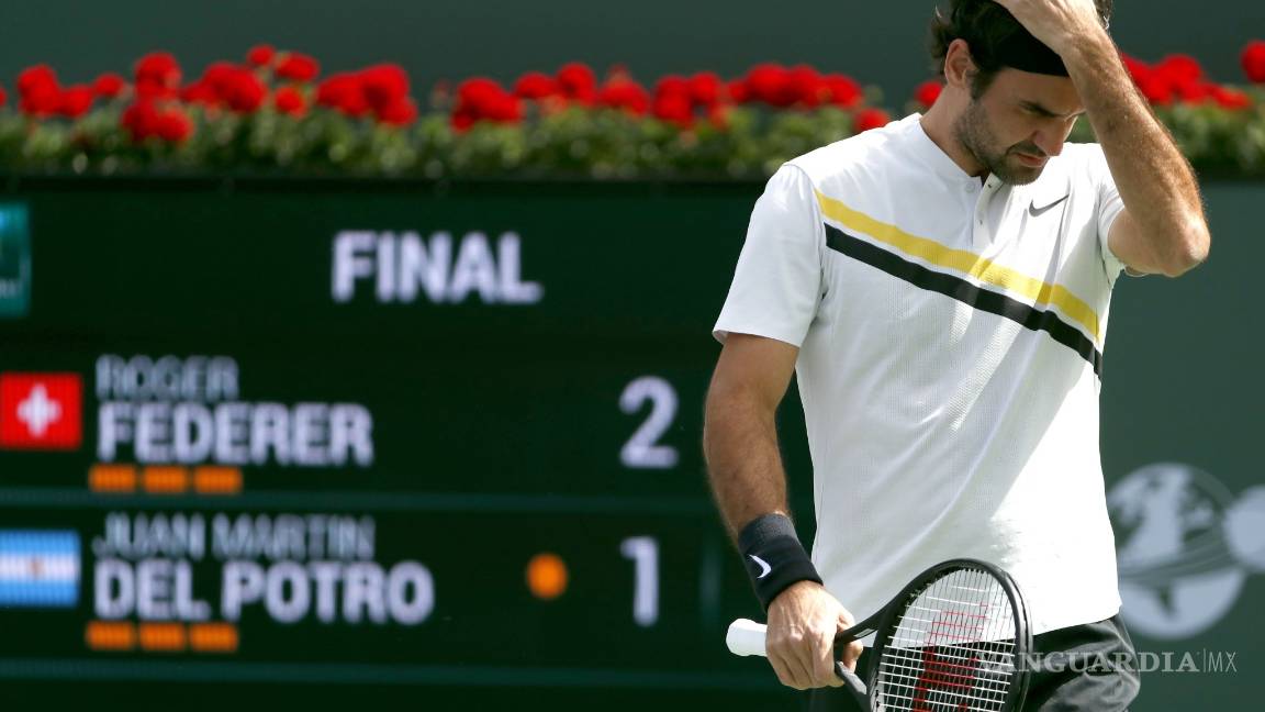 $!Con autoridad, Del Potro vence a Roger Federer