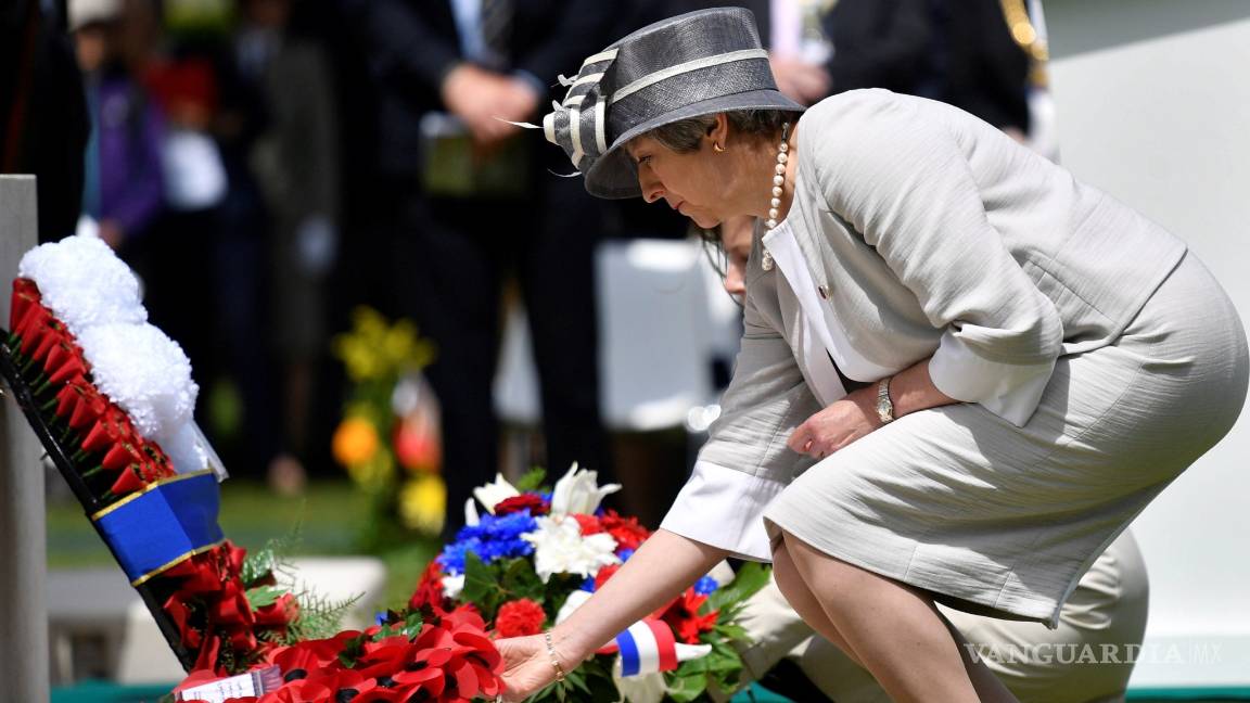 $!Minuto de silencio por los soldados caídos en Normandía