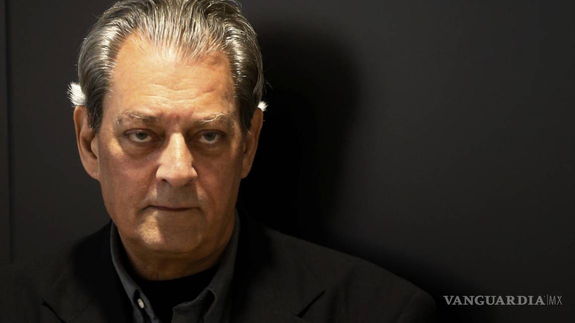 $!Paul Auster durante la presentación en Madrid de su última novela 4321”. EFE/J.P.Gandul