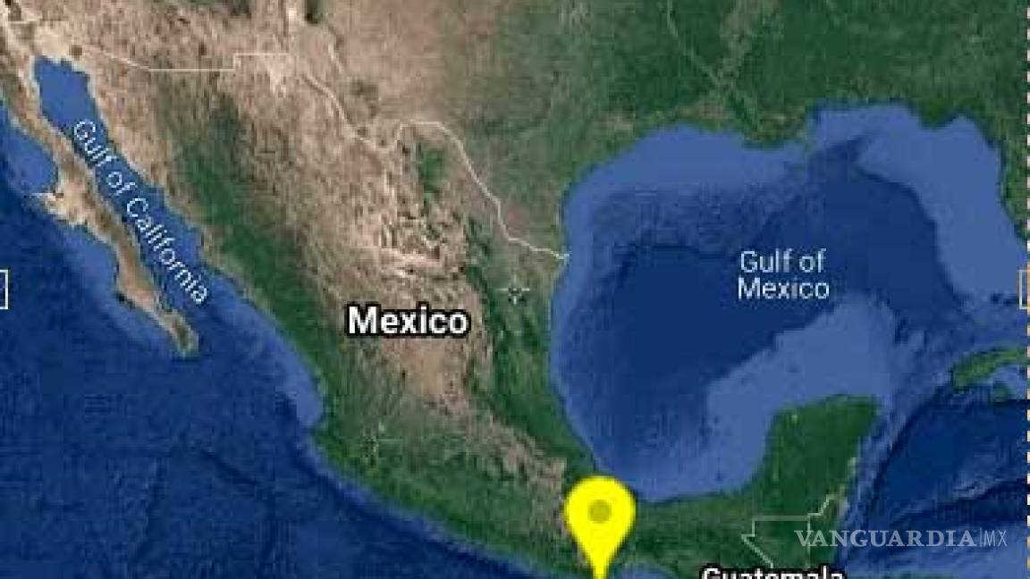 Sismo magnitud 4.7 remece Oaxaca