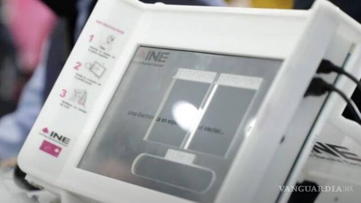 En Edomex y Coahuila se usarán urnas electrónicas en elecciones