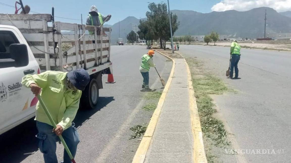 Ayuntamiento de Saltillo trabaja para mantener limpia la ciudad