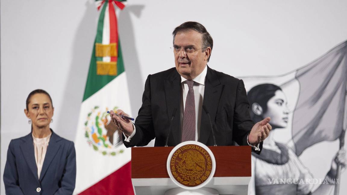 $!Marcelo Ebrard Casaubon, secretario de economía. La expectativa es que los aranceles no lleguen a concretarse, al menos para México, por los efectos que podría tener sobre la economía de Estados Unidos.
