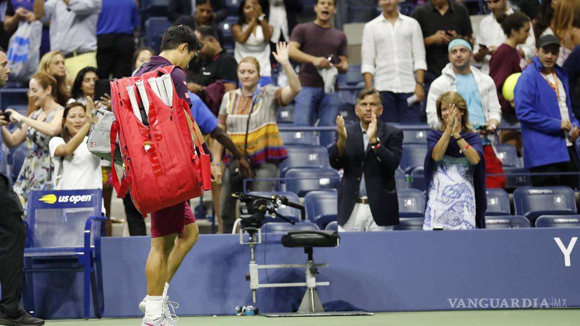 $!Djokovic deja en el camino a Nishikori y va contra Del Potro
