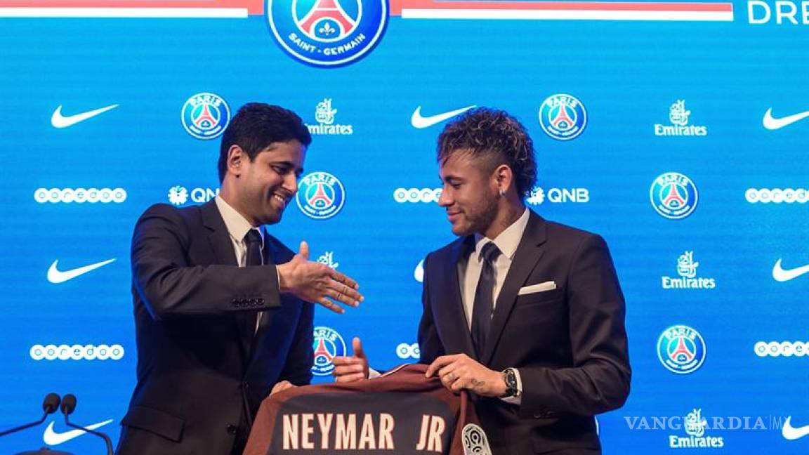 Presidente del París Saint-Germain, dice que Neymar es el mejor del mundo y 'no es caro'