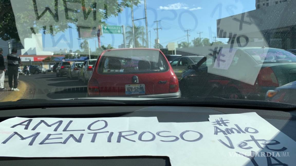 Arrancan caravanas anti AMLO en México; reportan desde CDMX, Guadalajara y Torreón