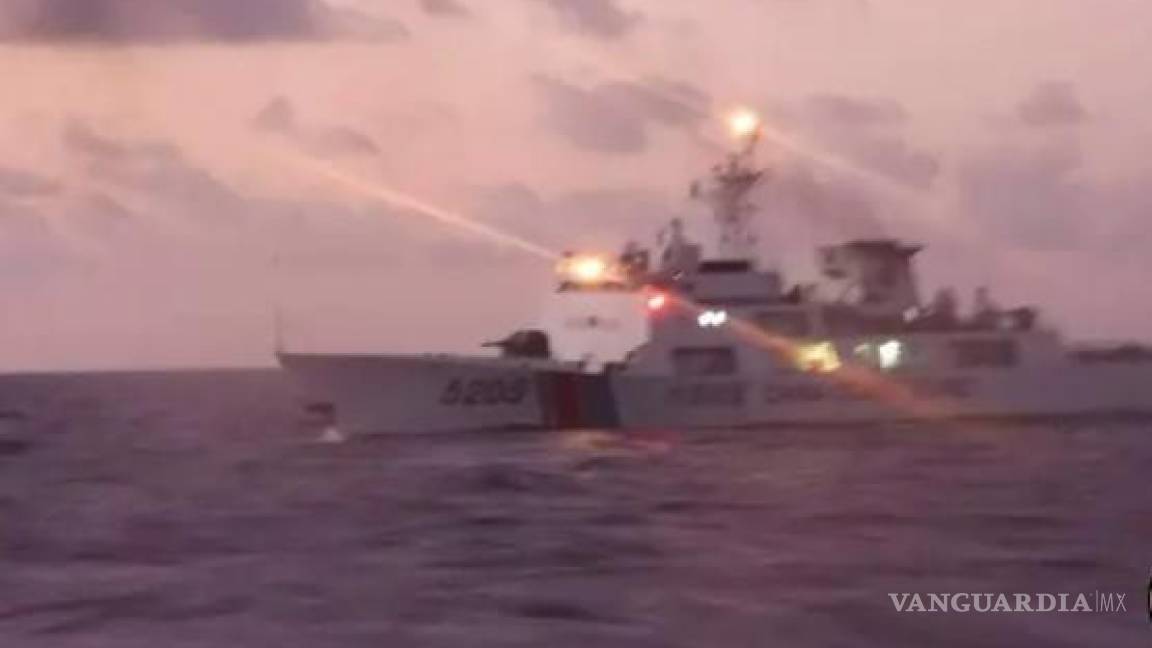 Filipinas denuncia que China usa láser para obstaculizar a la guardia costera