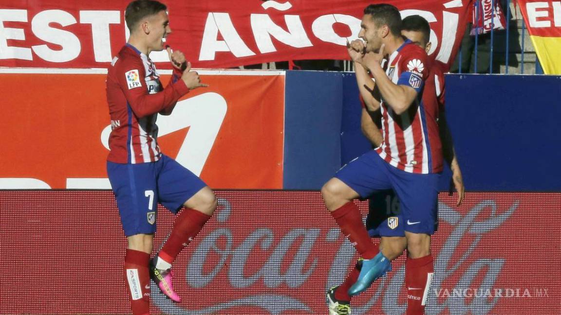 Atlético supera 1-0 al Rayo con gol de Griezmann y se sitúa primero