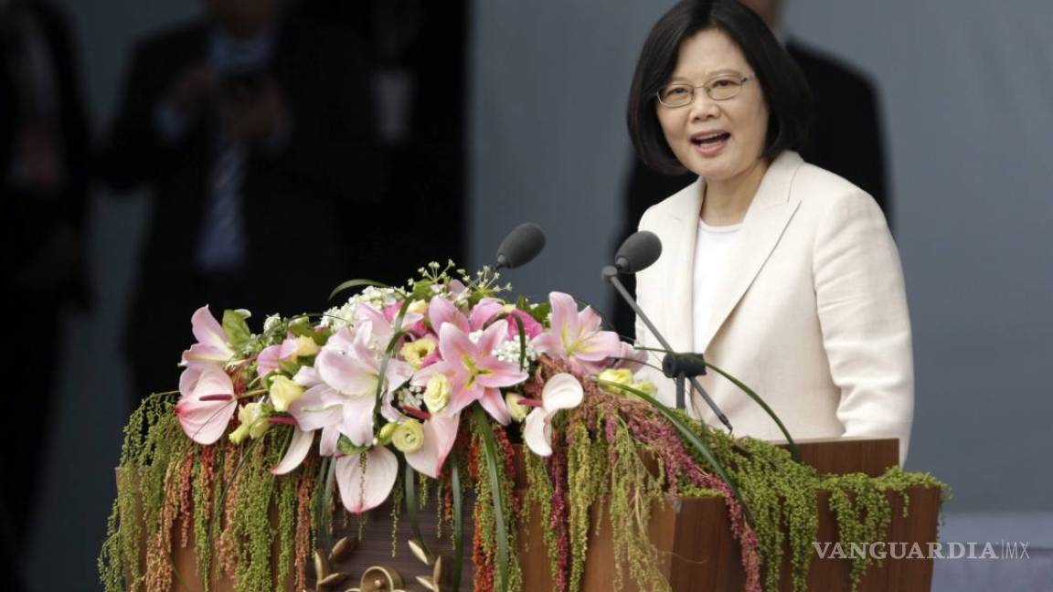 Toma posesión Tsai Ing-wen como primera presidenta de Taiwan