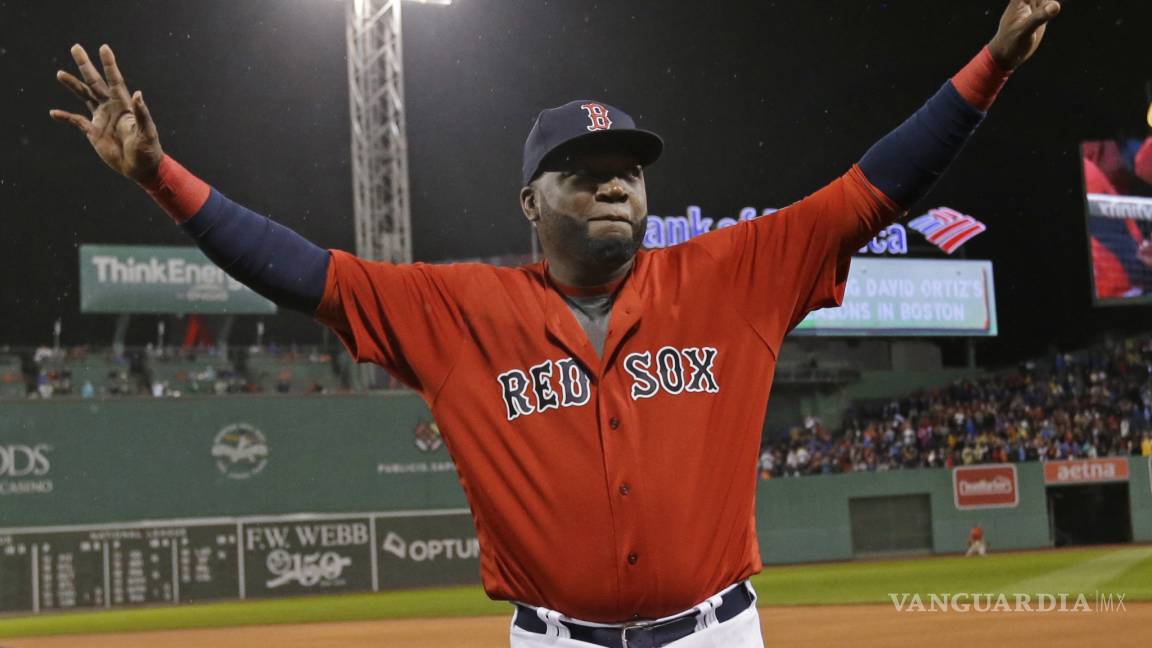 David Ortiz cerrando a lo grande