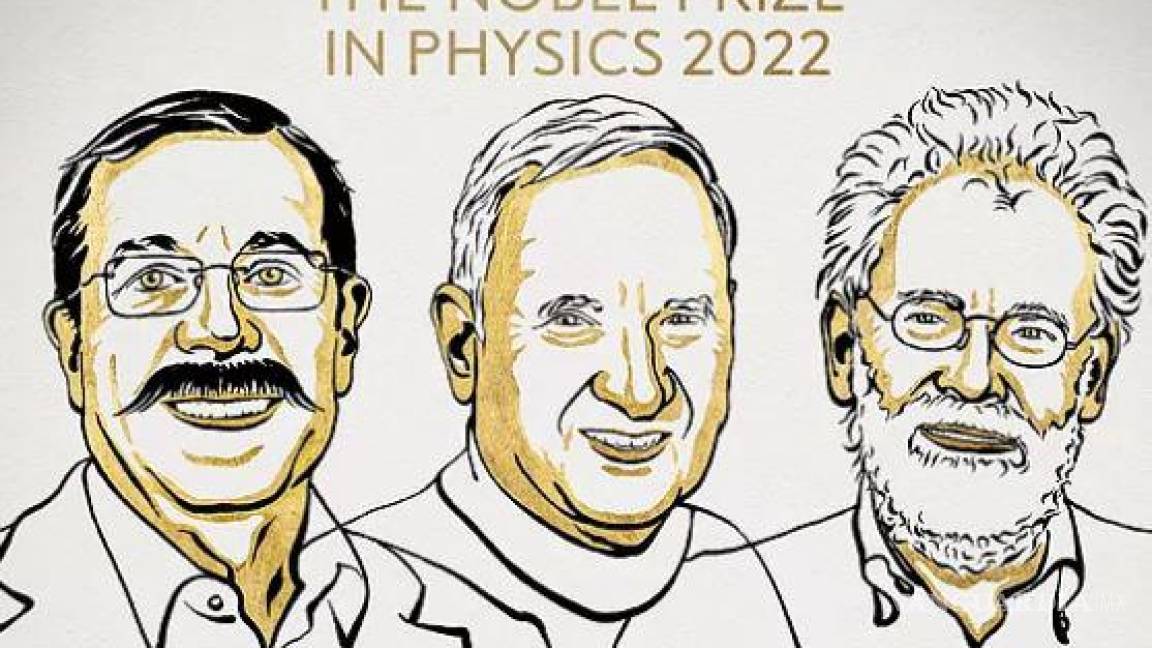 Otorgan Premio Nobel de Física a Alain Aspect, John F. Clauser y Anton Zeilinger por logros en mecánica cuántica