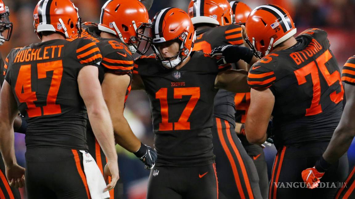 $!¡ACABA LA MALDICIÓN EN CLEVELAND! Los Brown finalmente ganan después de 635 días y 19 partidos en la NFL