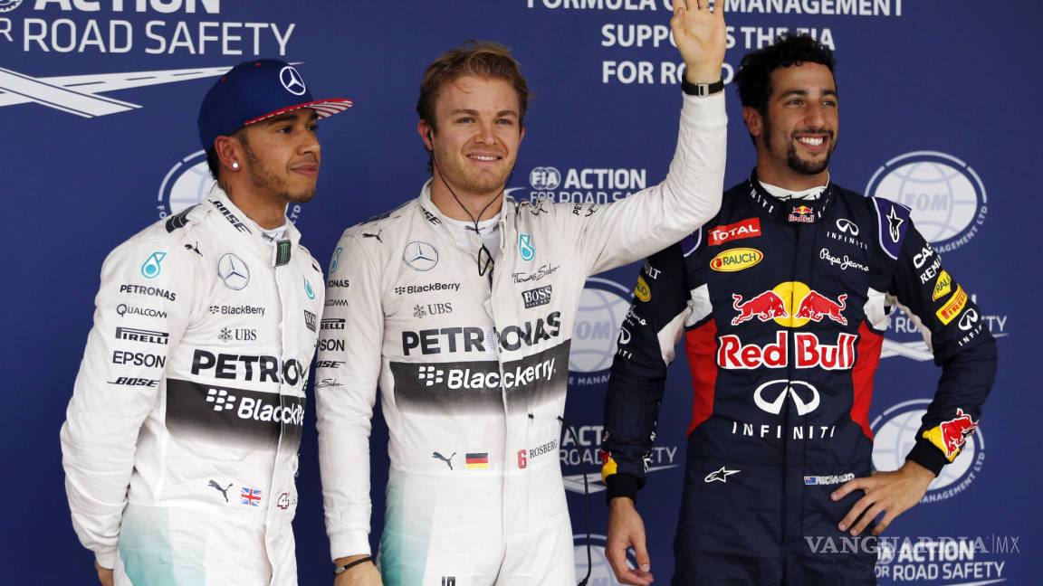 Rosberg saldrá desde la pole en Austin; Checo Pérez arrancará de quinto