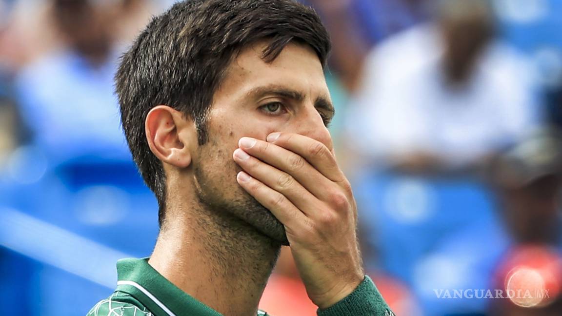 ¿Le ganó la euforia? Djokovic pierde su carro tras ganar en el Masters 1000 de Cincinnati