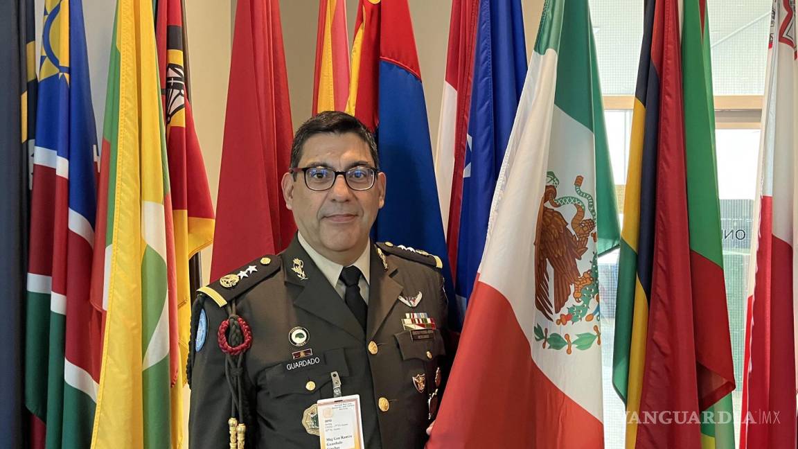 El general Ramón Guardado Sánchez hace historia, es el primer mexicano en ser Jefe de Misión y Jefe de Observadores Militares de la ONU