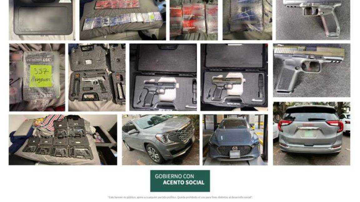 $!Cae ‘La Tuneada’; mujer vendía armas a través de Whatsapp en la CDMX