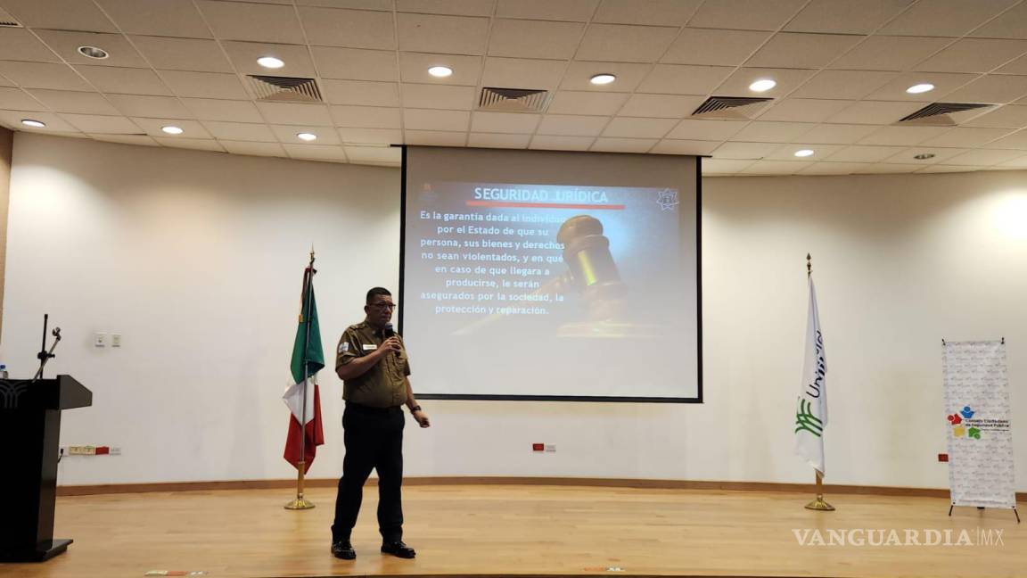 Director de Seguridad Pública de Torreón ofrece plática ante alumnos del Tec Milenio
