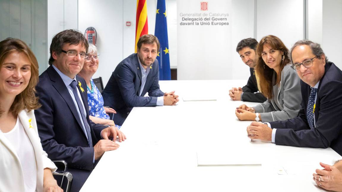 $!El ex líder catalán Puigdemont regresa a Bélgica