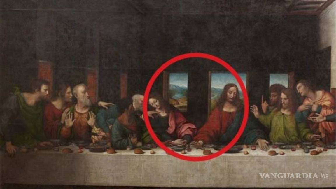 Descubren trazos del propio Da Vinci en réplica de 'La última cena'