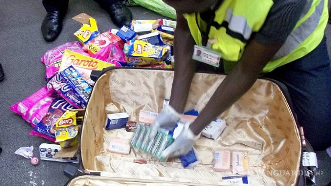 $!Las formas más extrañas en las que los traficantes transportan su droga