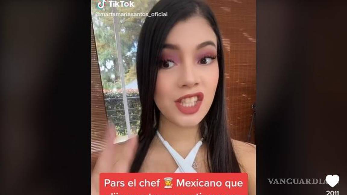 ‘Comer gratis sí es un trabajo’, dice chica ’influencer’ a chef; ‘mejor sigue bailando’, le contesta