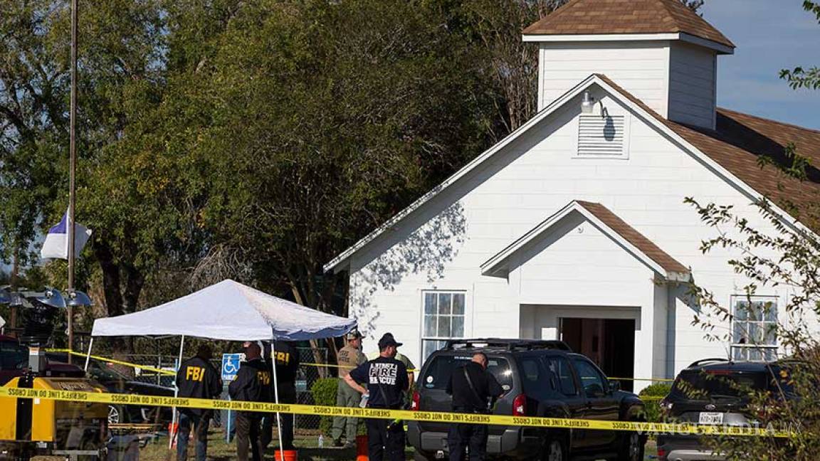 26 muertos por tiroteo en iglesia bautista de Texas, entre ellos niños