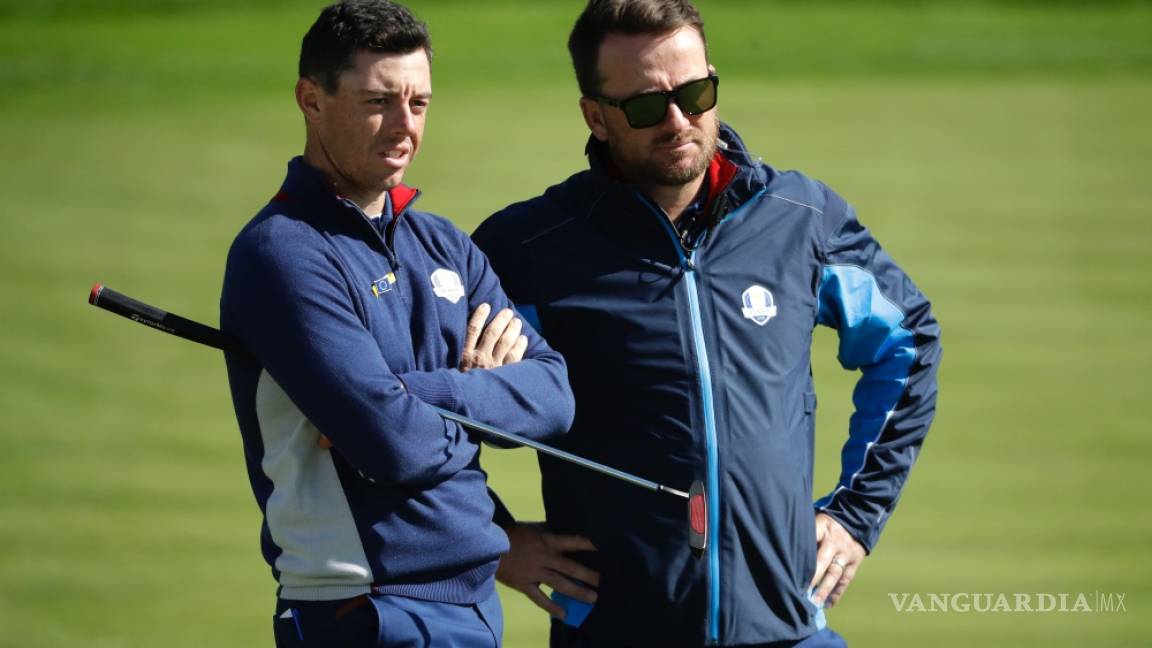 Rory McIlroy pide al equipo europeo que no se obsesione con Woods