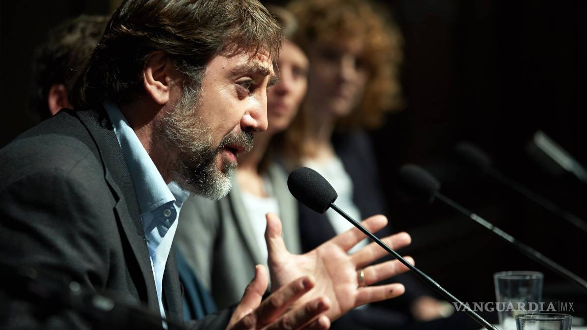 $!Promueve Bardem en Berlín protección del fondo marino de la Antártida