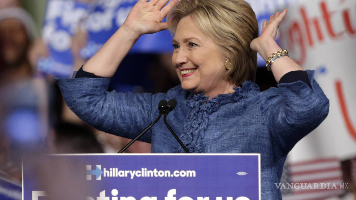 Hillary se impone en primarias demócratas de Carolina del Norte