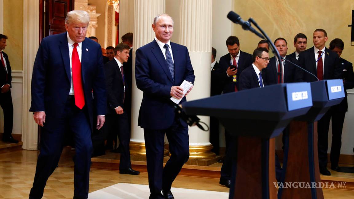 $!Donald Trump se reune con Vladimir Putin a solas por más de dos horas