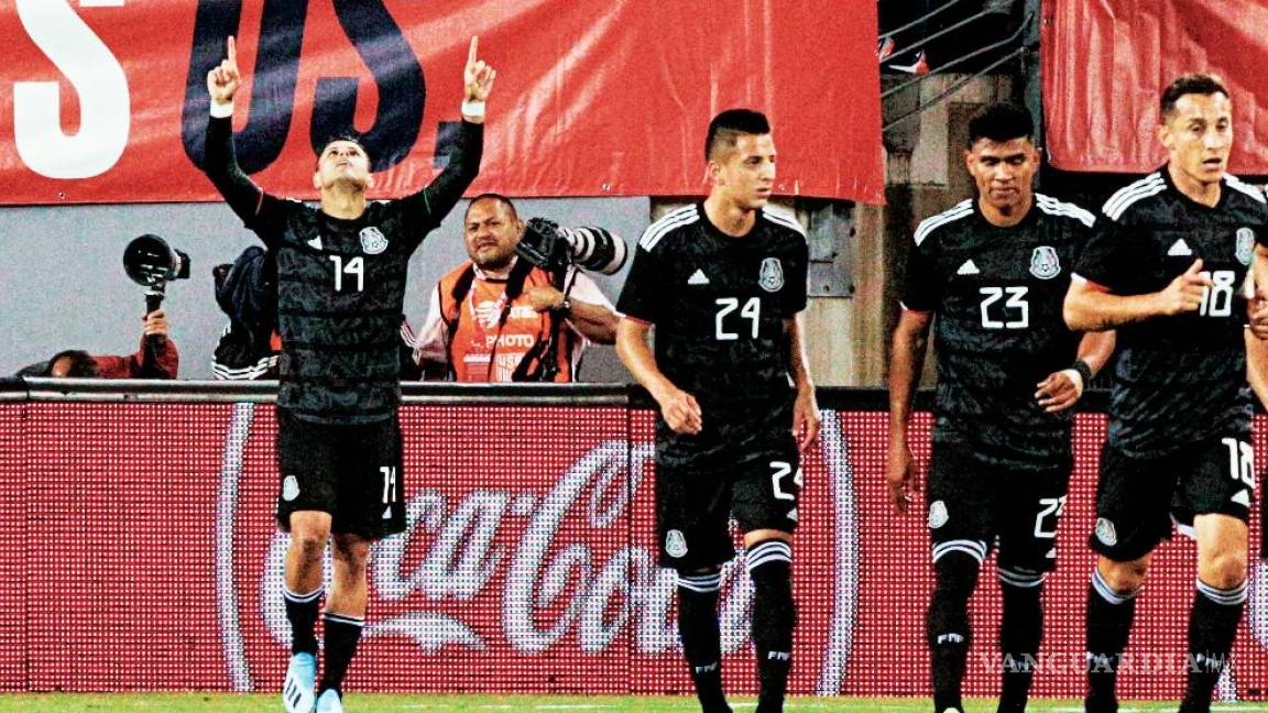 México vence 3-0 a Estados Unidos en el MetLife Stadium; van 11 juegos invictos con Martino