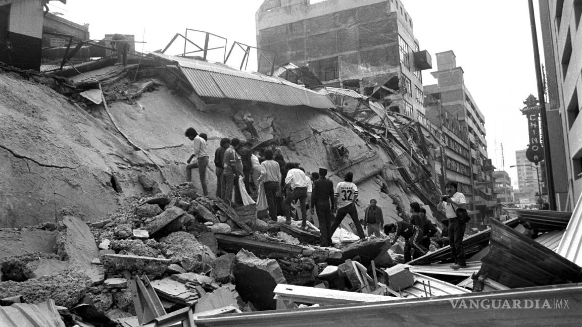 $!Terremotos de 1985 y 2017 en imágenes