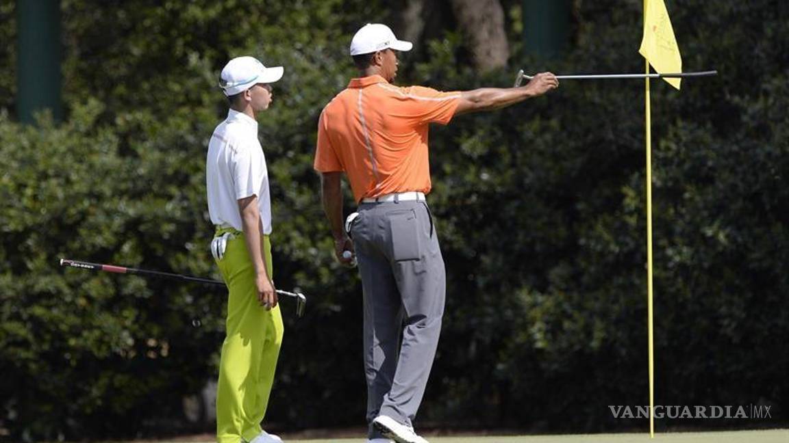 Guan Tianlang, un niño de 14 años en Augusta