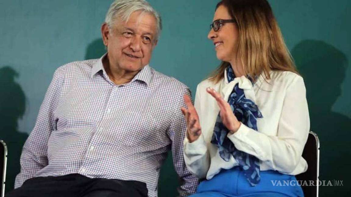 Beatriz Gutiérrez felicita a López Obrador por sus 100 días como presidente