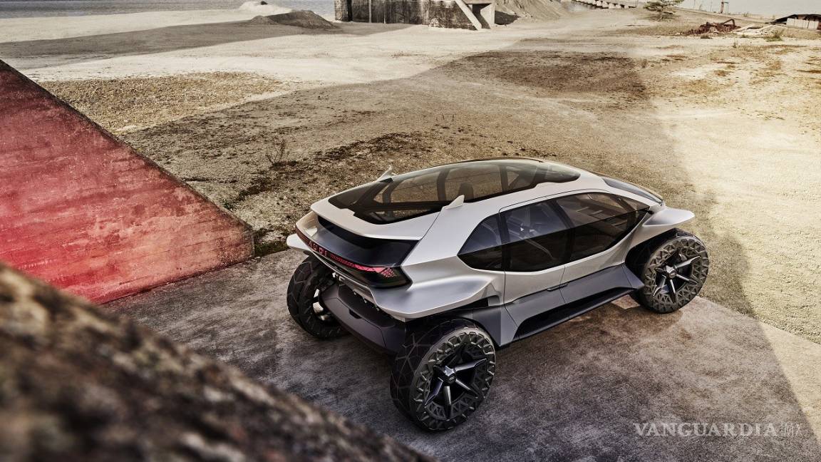 $!Audi AI:TRAIL Quattro, impresionante concepto de SUV eléctrico, autónomo y con IA