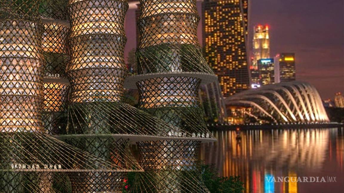 $!Rascacielos de bambú, inspirados y aliados con la naturaleza