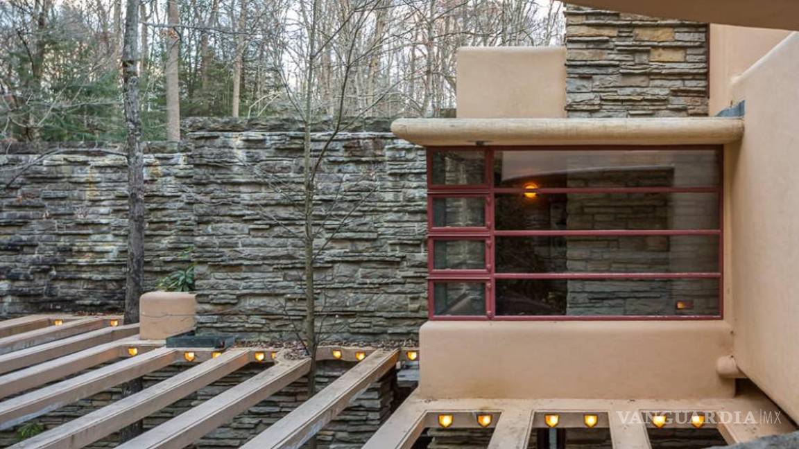 $!La Casa de la Cascada, conocida como Fallingwater en inglés.