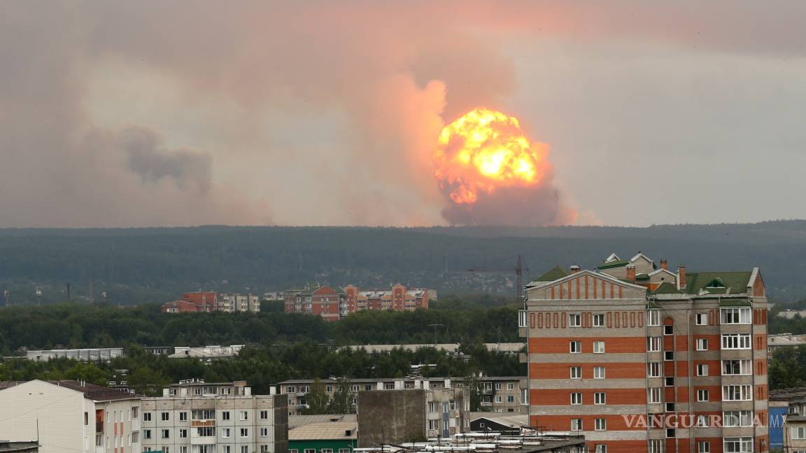 Doce heridos y un desaparecido tras explosión en un arsenal militar ruso