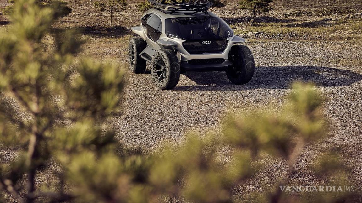$!Audi AI:TRAIL Quattro, impresionante concepto de SUV eléctrico, autónomo y con IA