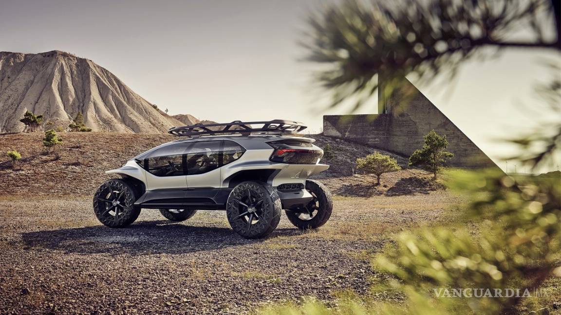 $!Audi AI:TRAIL Quattro, impresionante concepto de SUV eléctrico, autónomo y con IA