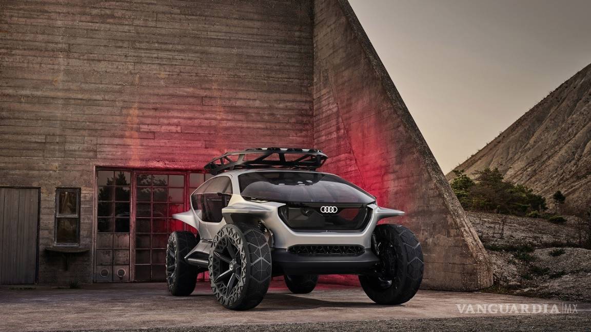 $!Audi AI:TRAIL Quattro, impresionante concepto de SUV eléctrico, autónomo y con IA