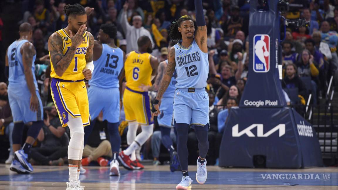 ¡No se dejan! Aguerridos Grizzlies evitan la eliminación ante Lakers: los vencen 116-99