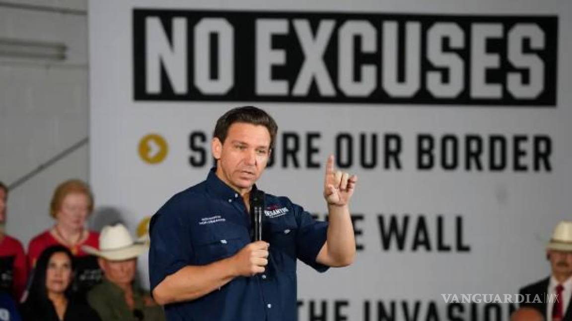 Todo el plan antimigrante de DeSantis revelado: fin a la ciudadanía por nacimiento, tropas operarán en México y terminar el muro