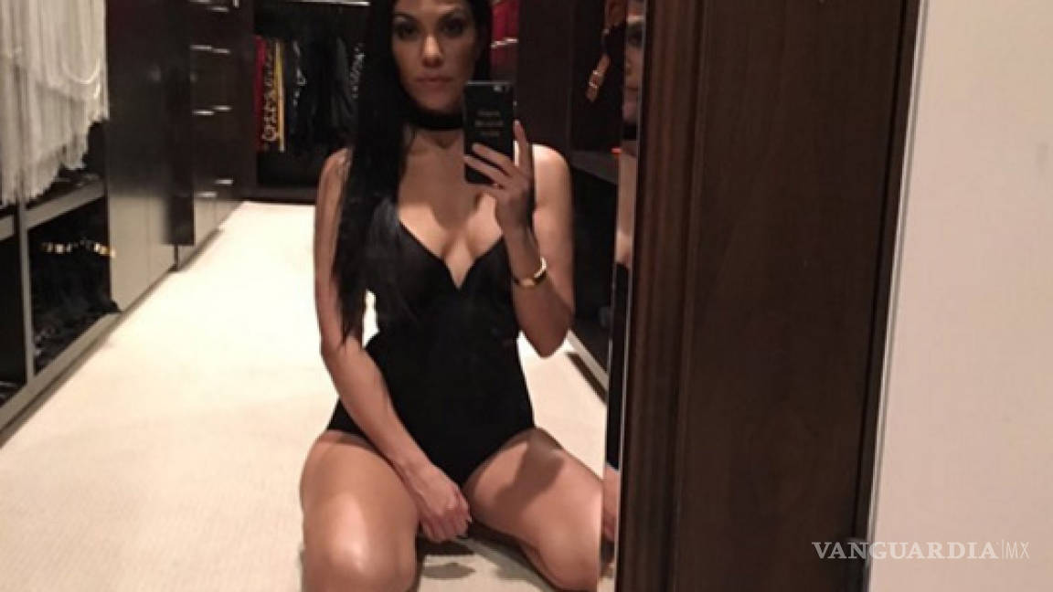 Kourtney Kardashian sube la temperatura en redes sociales