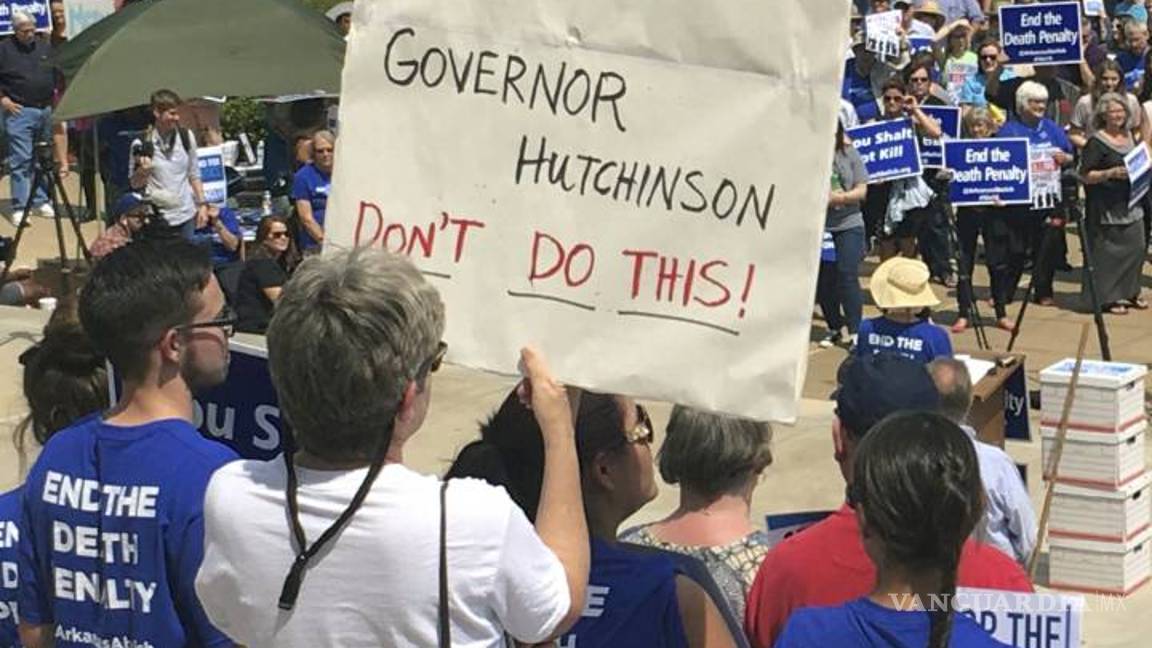 $!Bloquean serie de ejecuciones con inyección letal en Arkansas