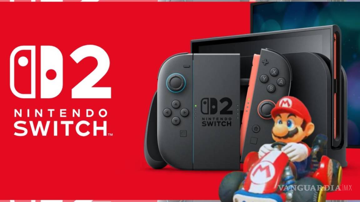 Nintendo Switch 2: Revelan diseño oficial con un primer vistazo a Mario Kart 9 (VIDEO)