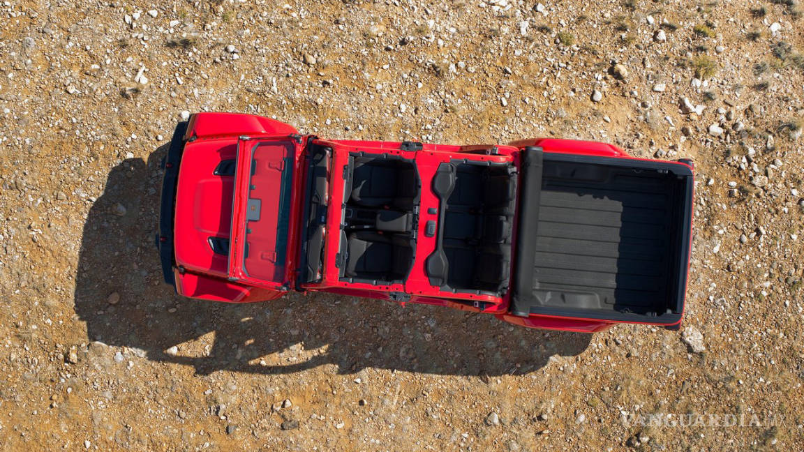 $!La pick-up Jeep Gladiator es mucho más que un Wrangler con caja grande