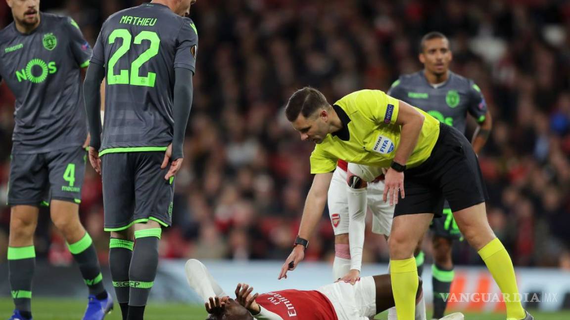 Revive la espeluznante lesión del delantero del Arsenal, Danny Welbeck